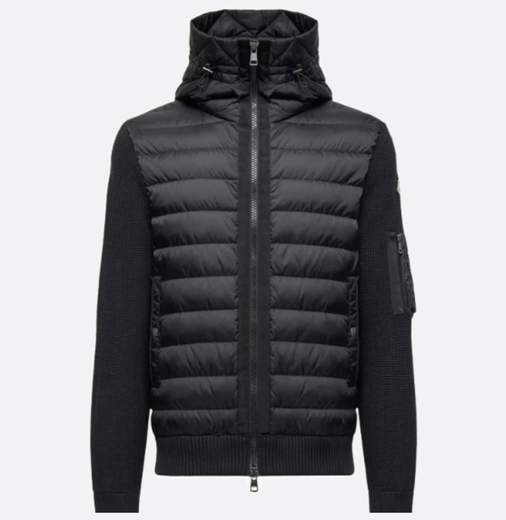 Moncler Cardigan zippé matelassé